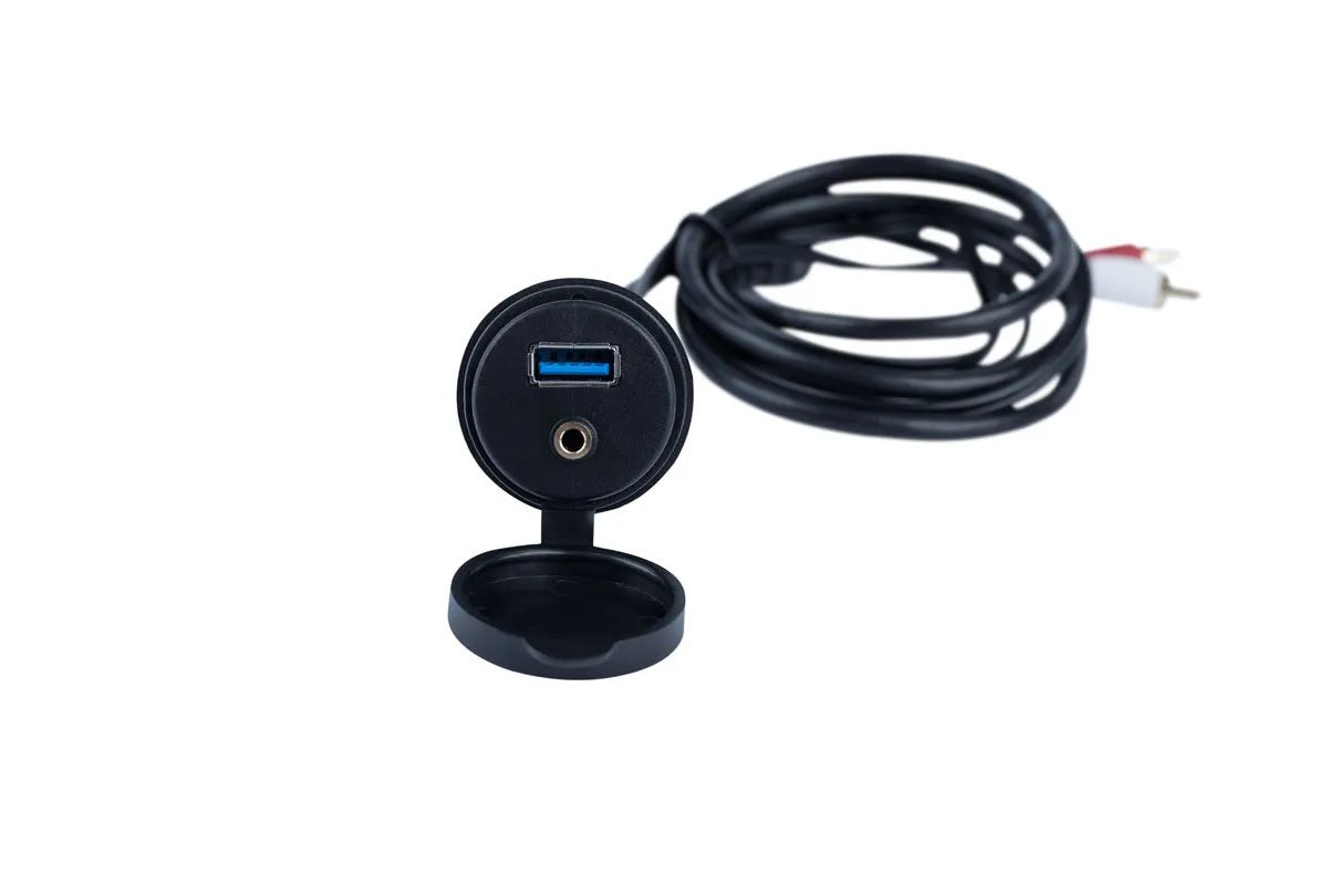MXUSBA Memphis Round Aux and USB port