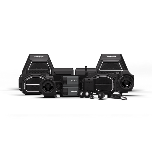 1,800 Watt All-In-One Audio Kit for Select 2018-2023 Jeep Wrangler JL  18WRNGLER-STG5