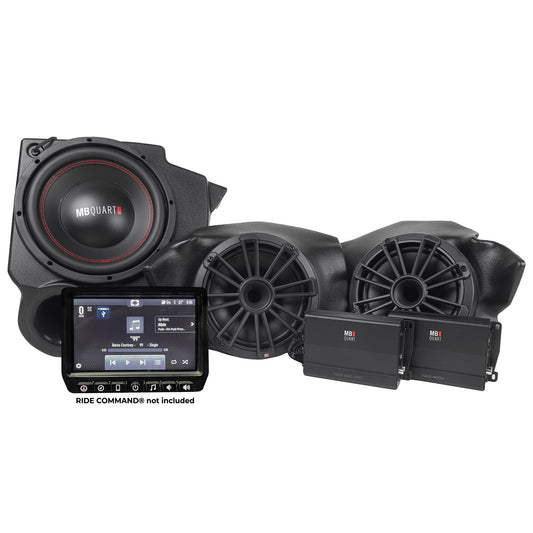 MBQR-STG3-RC-1 800-watt STAGE 3 Polaris RZR Tuned System designed for RIDE COMMAND