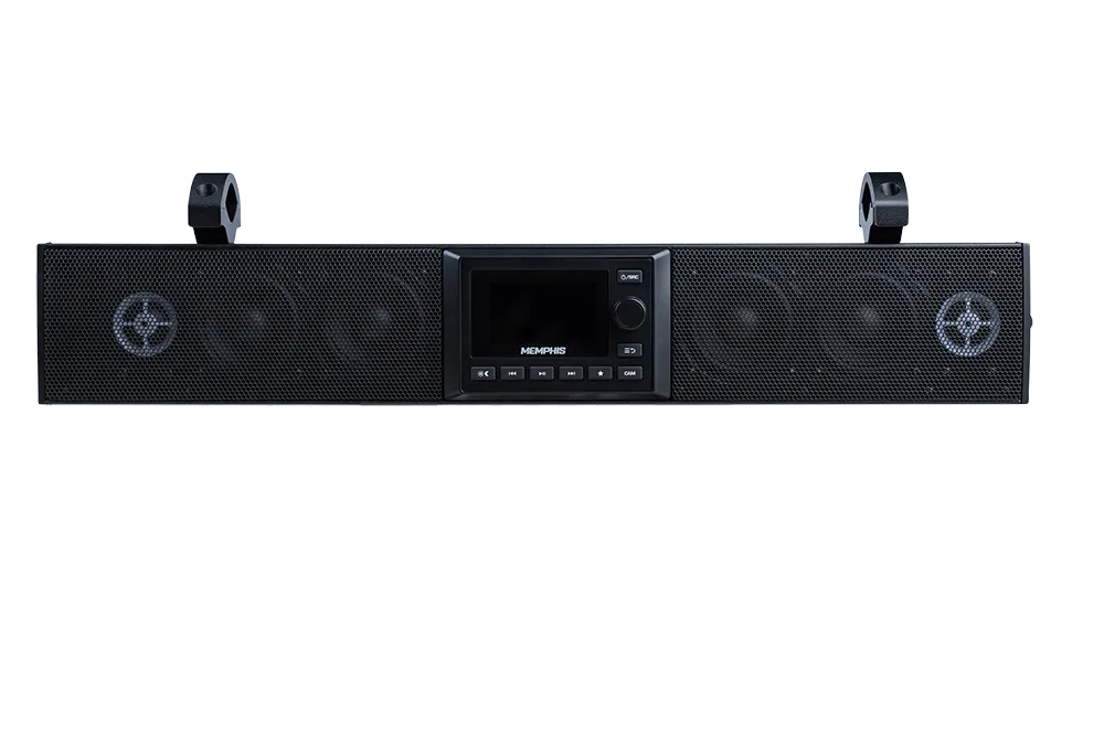 MXSB24V3 Memphis Powersports 24" Soundbar with LED and video input