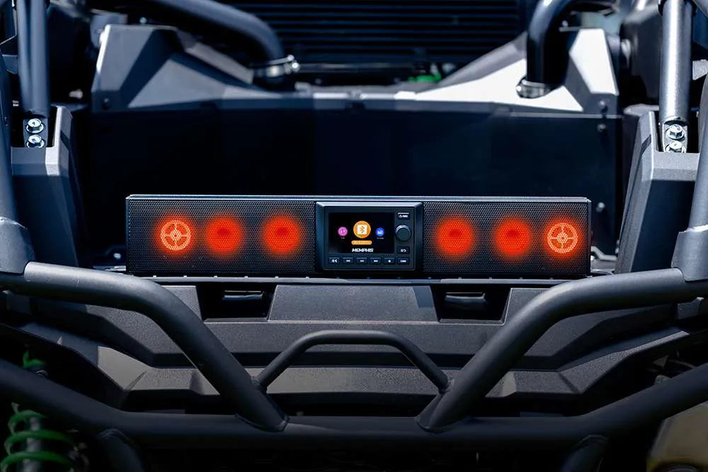 MXSB24V3 Memphis Powersports 24" Soundbar with LED and video input