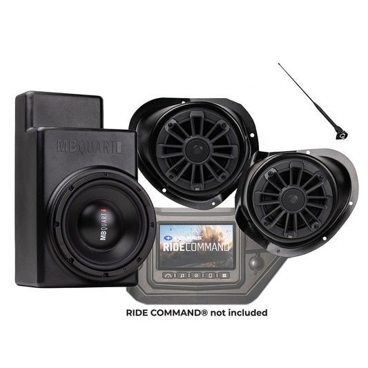 MBQG-STG3-RC-1 500 Watt STAGE 3 Polaris GENERAL Tuned System designed for RIDE COMMAND
