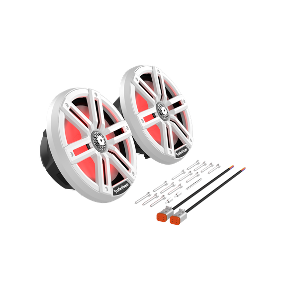 M2 8” Color Optix™ Marine 2-Way Speakers (pr) - Black