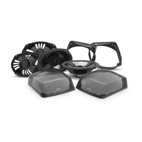 1998-2013 Road King® 2-Speaker & Amp Kit (Gen-1) HD9813RK-STAGE2
