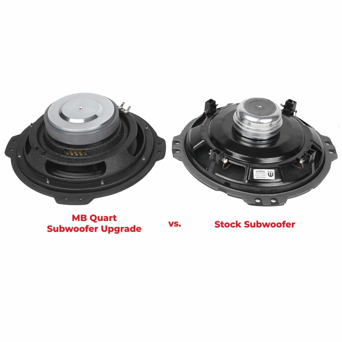 MBQJL-SUBR-1 400 Watt Jeep® Wrangler (JL) Tuned OEM Subwoofer Upgrade