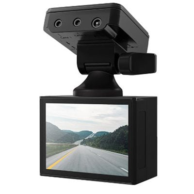 Momento M7 Smart Dash Cam | QHD1440p front camera / 1080p rear camera, 64GB Memory Card, WiFi